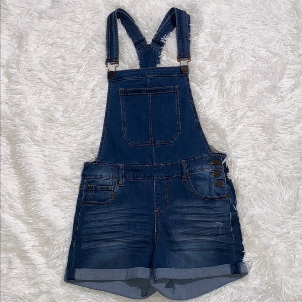 Lulus blue overalls